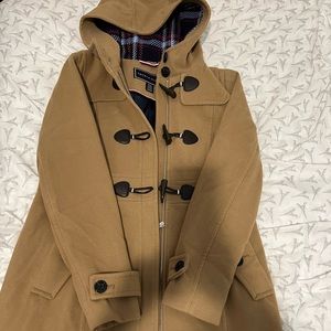 Tommy Hilfiger Women's Hooded Toggle Walker Coat.
